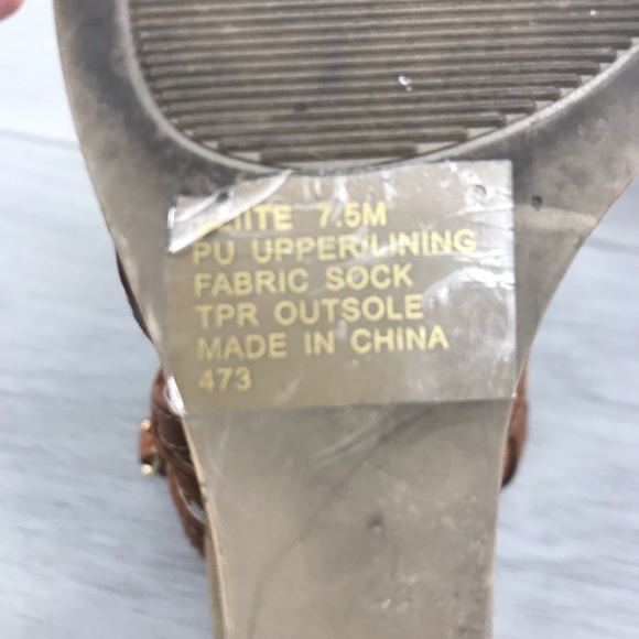 Madden girl wedged sandal 7.5 - Picture 7 of 12